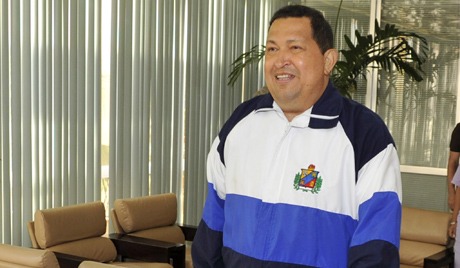 VENEZUELAN GOVERNMENT REVEALS PHOTOGRAPHS OF PRESIDENT HUGO CHAVEZ